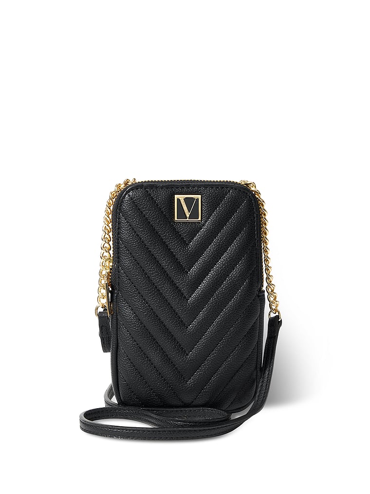 The Victoria Phone Crossbody Black Lily Victoria s Secret Australia