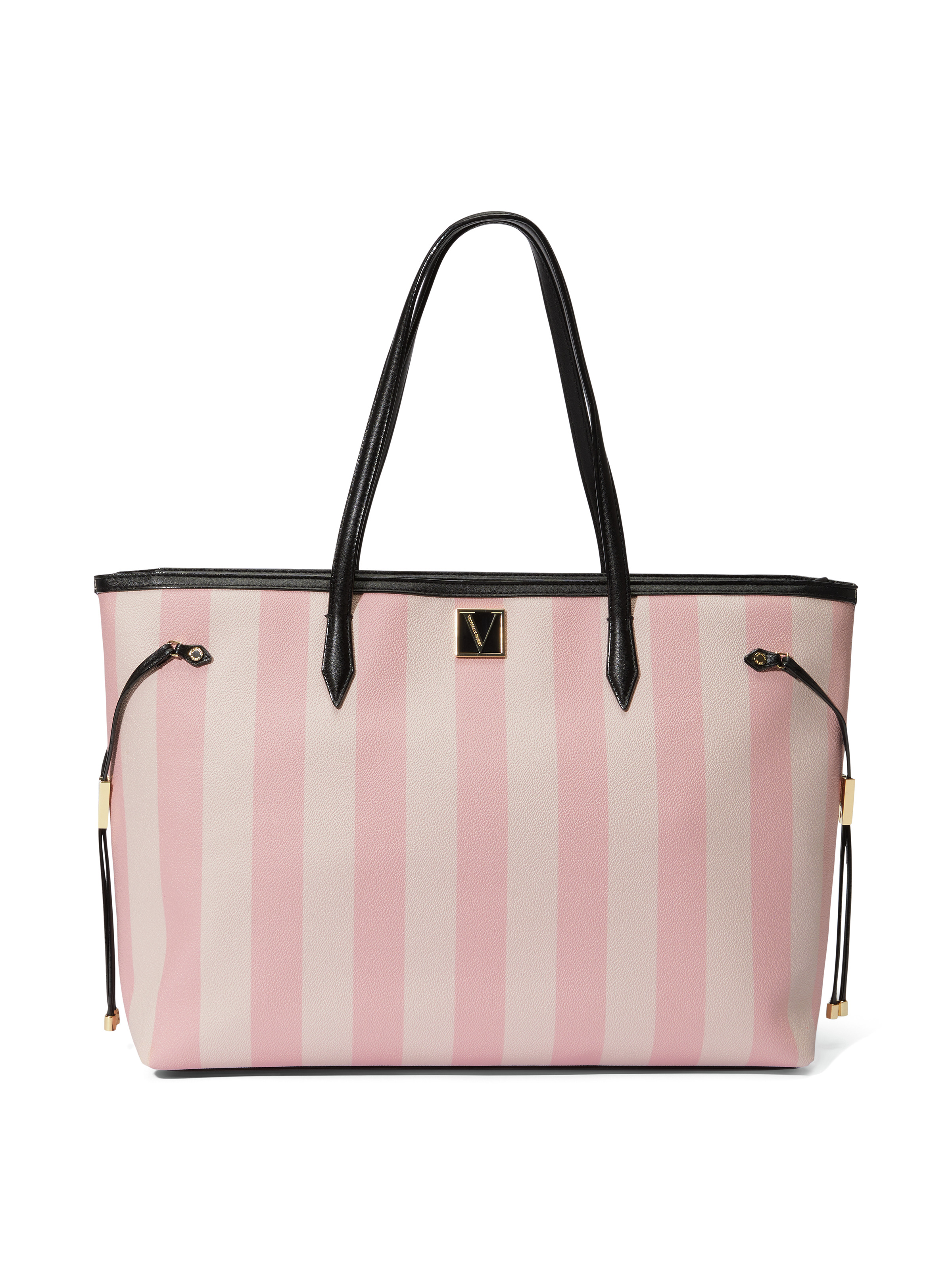 Victoria's Secret Weekender Striped Tote Bag Details: -Brand New