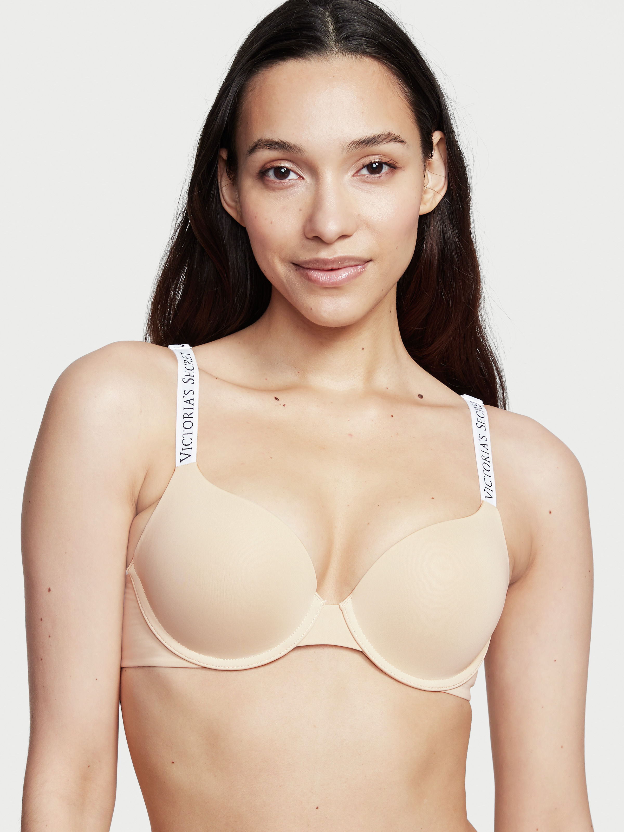 Buy Victoria's Secret Bombshell Bra Add 2 Cup Sizes Blue Nude (32D