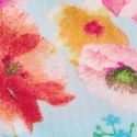 Floral Lace Shine Strap Brazilian Panty, Happy Poppy, swatch