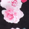 Stretch Cotton Logo Hiphugger Panty, Black Floral Bunch, swatch