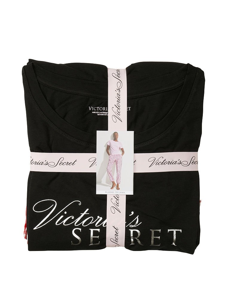 Flannel Jogger Teejama image number null