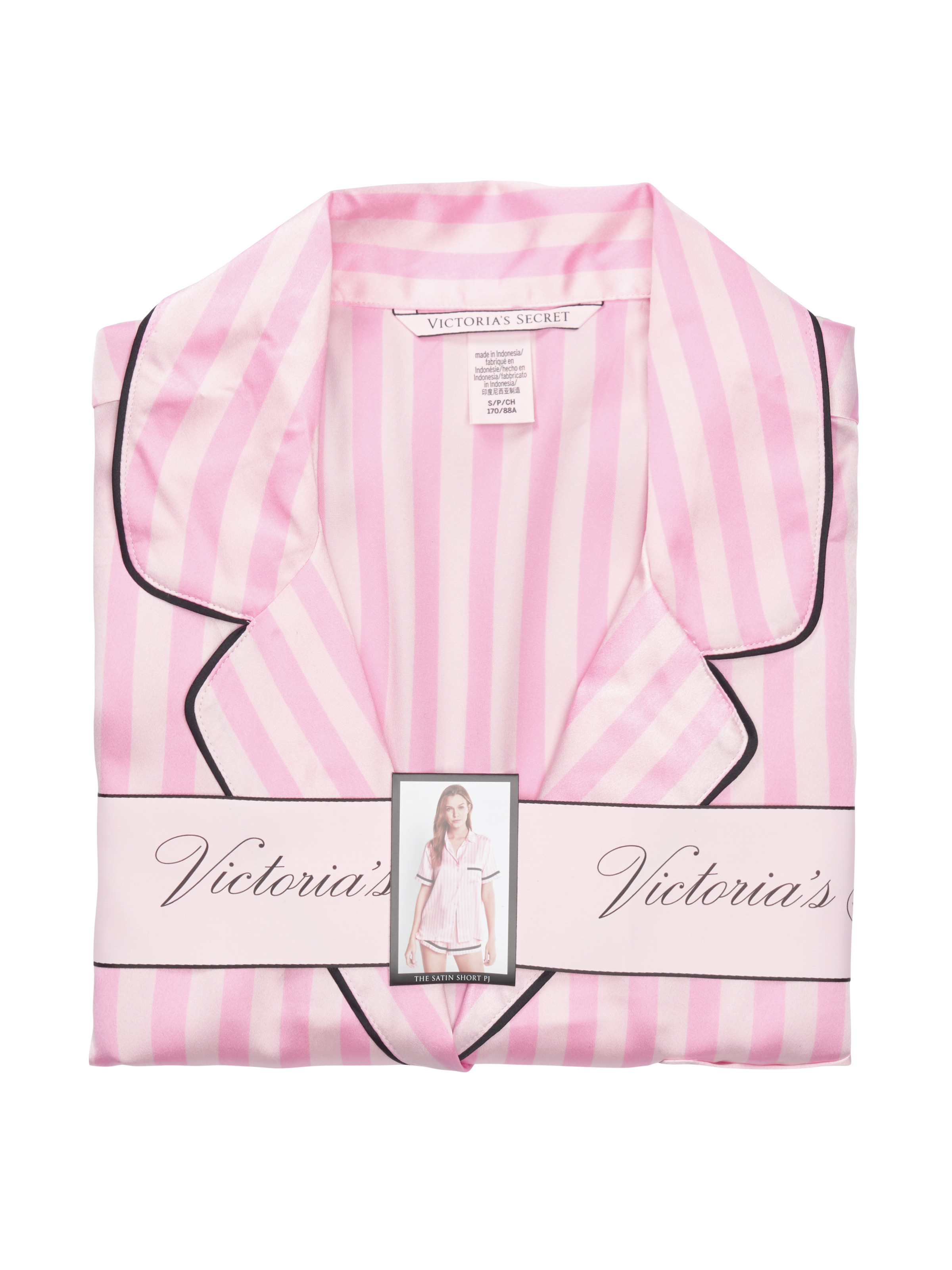 Satin Short Pajama Set image number null