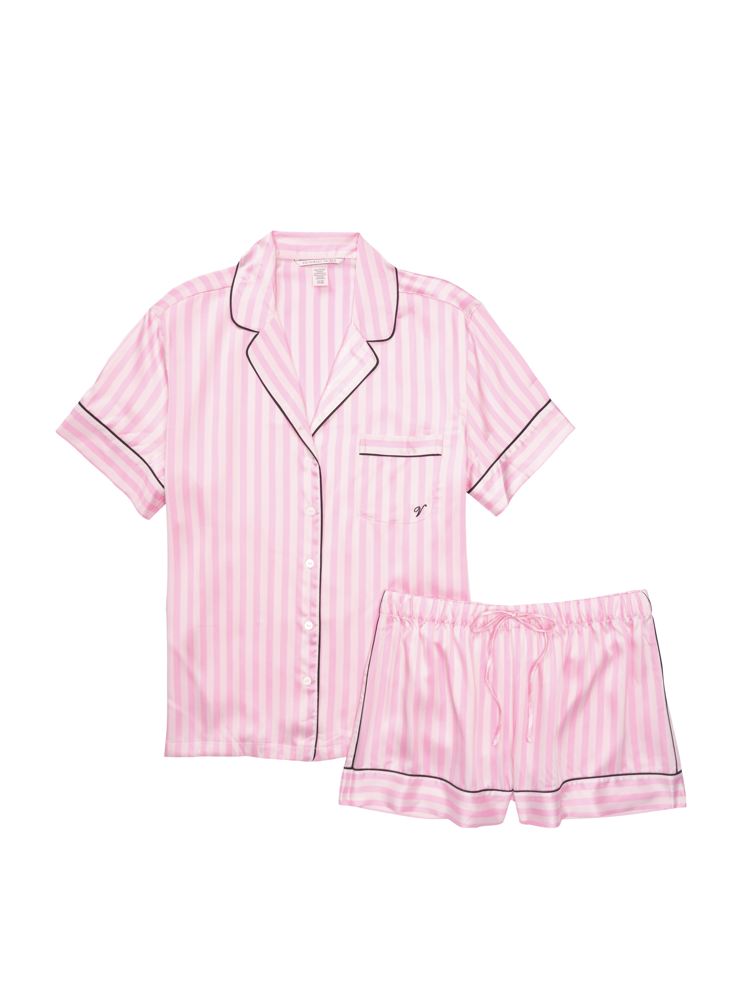 Satin Short Pajama Set  Victoria's Secret Australia