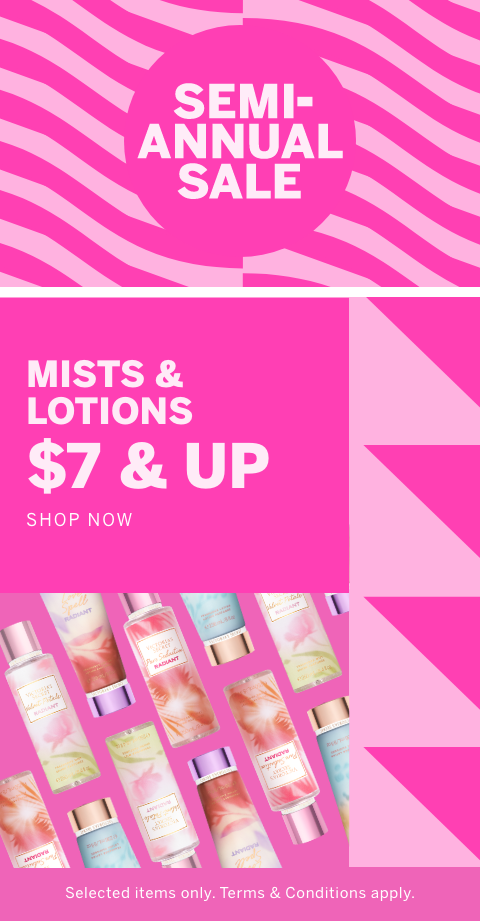All Body and Mist PLP banner